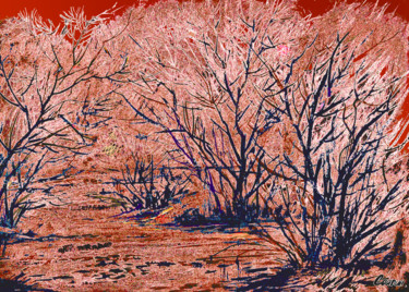Цифровое искусство под названием "Цветная осень" - Александр Саяпин, Подлинное произведение искусства, Цифровая живопись
