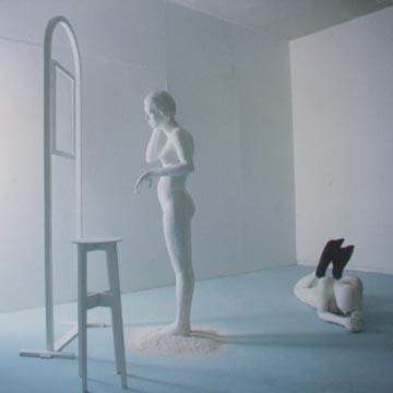 Sculpture titled "Swim (detail, two b…" by Adrian Bannister, Original Artwork