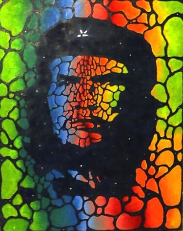 Pintura titulada "Camuflaje" por Adrian Castro, Obra de arte original, Oleo