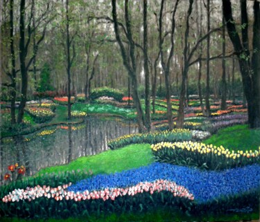 "lluvia-y-color" başlıklı Tablo Adrian Castro tarafından, Orijinal sanat, Mürekkep