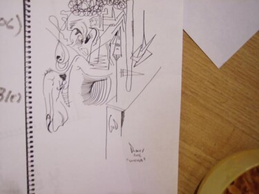Drawing titled "untitled" by Adrian Dordelly, Original Artwork