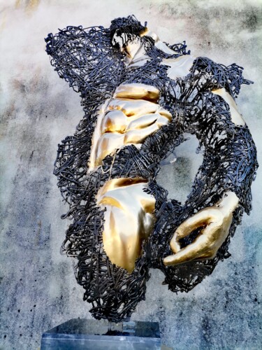 Скульптура под названием "Olimpus" - Adrian Marok, Подлинное произведение искусства, Смола