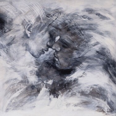 Картина под названием "The Encounter" - Adriana Garibaldi, Подлинное произведение искусства, Акрил