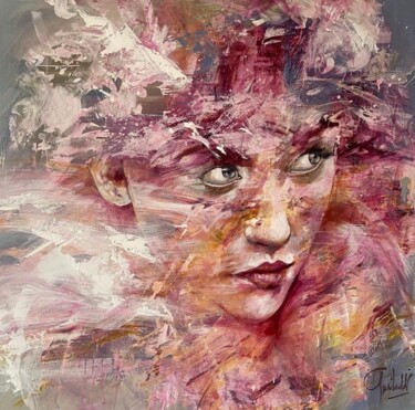 Картина под названием "Fragile" - Adriana Garibaldi, Подлинное произведение искусства, Акрил