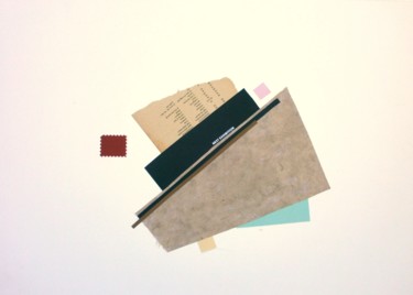 Collages titled "Next Exhibition" by Adriana Katz, Original Artwork, Paper