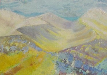 Pittura intitolato "Desert" da Adriana Auderset, Opera d'arte originale