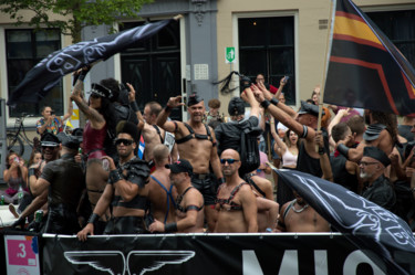 Fotografía titulada "Pride Amsterdam #3" por Henk Adriani, Obra de arte original, Fotografía digital