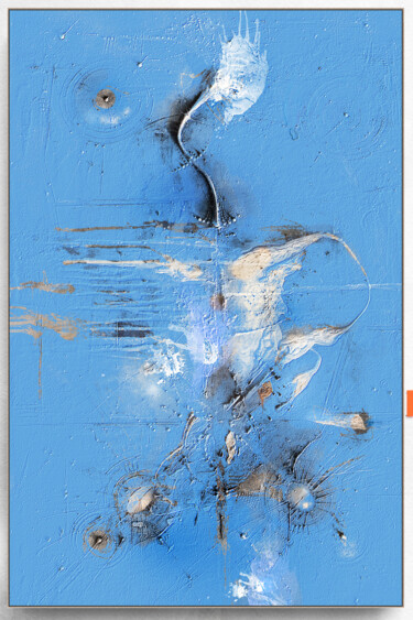 Картина под названием "Big Eyes" - Adriano Ribeiro, Подлинное произведение искусства, Масло Установлен на Деревянная рама дл…