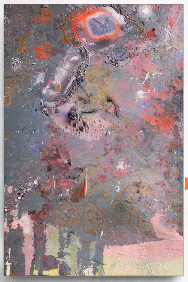 Картина под названием "Mondo" - Adriano Ribeiro, Подлинное произведение искусства, Масло Установлен на Деревянная рама для н…