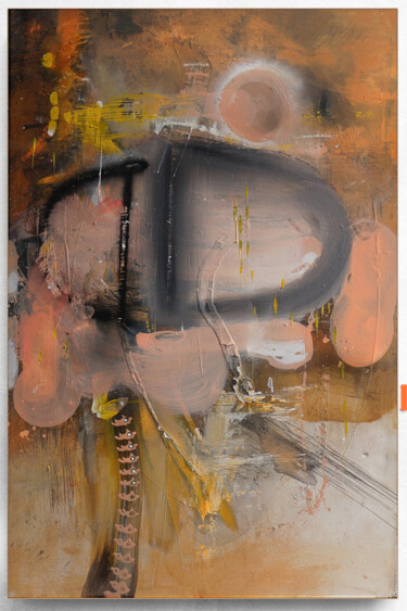 Картина под названием "Normandia" - Adriano Ribeiro, Подлинное произведение искусства, Масло Установлен на Деревянная рама д…