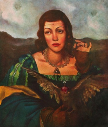 Peinture intitulée "Dolores" par Adriano Gajoni, Œuvre d'art originale, Huile