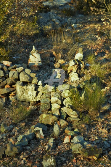 Fotografía titulada "visages mineral" por L'Accordeur De Paysages, Obra de arte original