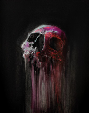Картина под названием "Wasting" - Adrien Conrad, Подлинное произведение искусства, Акрил