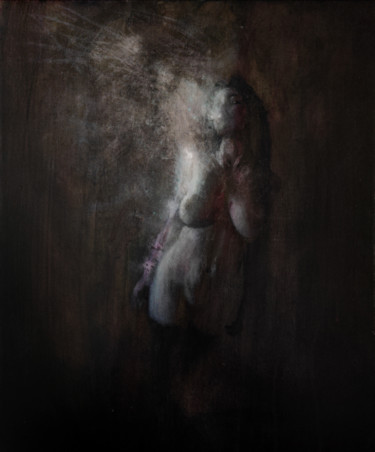 Peinture intitulée "Fading Away" par Adrien Conrad, Œuvre d'art originale, Acrylique