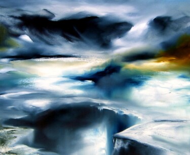 Peinture intitulée "15-08-2013" par Adtheo, Œuvre d'art originale, Huile