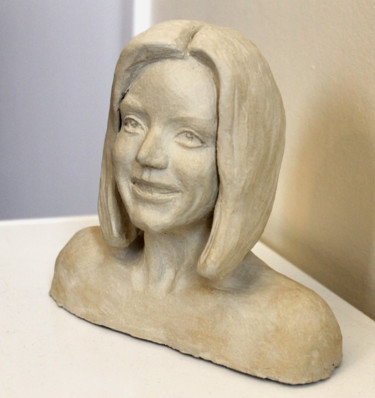 Sculpture intitulée "Anne Françoise" par Adyne Gohy, Œuvre d'art originale