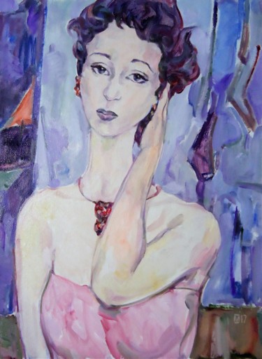 Peinture intitulée "WOMAN 123 / ZOSYA /" par Vale Ovchinnikov, Œuvre d'art originale, Huile