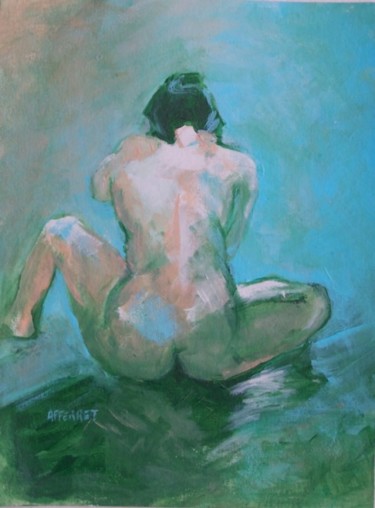 Painting titled "... Ann ..." by Anne-Frédérique Ferret, Original Artwork, Other