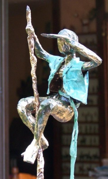 Sculpture intitulée "le guetteur ..." par Anne-Frédérique Ferret, Œuvre d'art originale