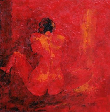 Peinture intitulée "Passionata!" par Anne-Frédérique Ferret, Œuvre d'art originale