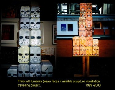 Installation titled "thirst of Humanity…" by Ffmendoza, Original Artwork