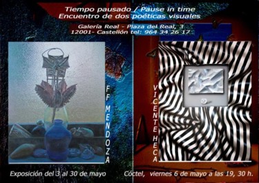 Collages titled "Tiempo Pausado-  Ex…" by Ffmendoza, Original Artwork