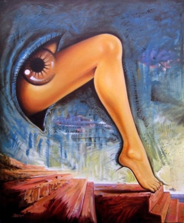 Painting titled "Pupular" by Afif Af, Original Artwork