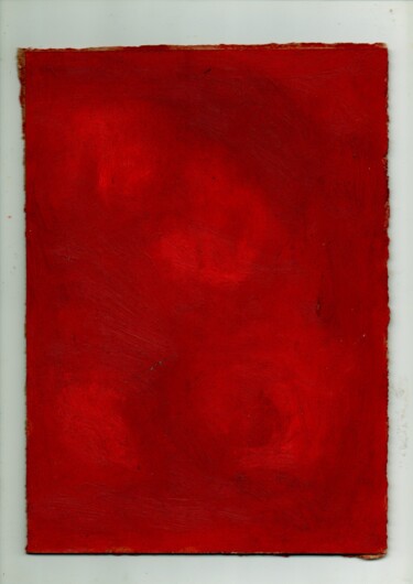 Peinture intitulée "Vermelho" par Afonso Costa, Œuvre d'art originale, Huile