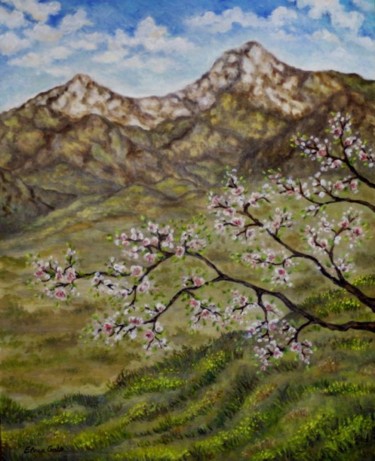 Картина под названием ""The spring"" - Elena Gold, Подлинное произведение искусства