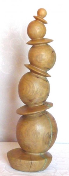 Sculpture titled "Equilibre" by Anne Garnier, Original Artwork