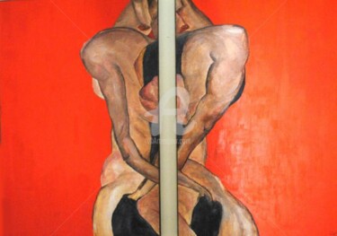 Pintura titulada "Imene & Perineo" por Agatino Raciti, Obra de arte original