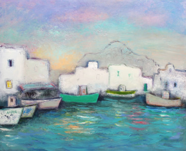 Painting titled "Mediterranean lands…" by Igor Agava, Original Artwork