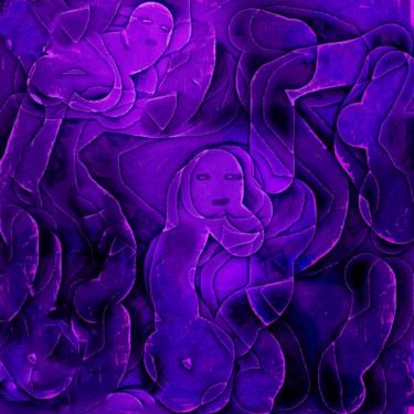 Machine Evolution Digitale Künste mit dem Titel "Machine Evolution" von Ageliki Baka, Original-Kunstwerk, Digitale Malerei