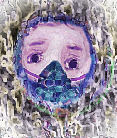 Digital Arts titled "Microbes !" by Ageliki Baka, Original Artwork, Digital Painting