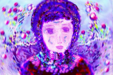 Цифровое искусство под названием "12. Princess Reborn" - Ageliki Baka, Подлинное произведение искусства, Цифровая живопись