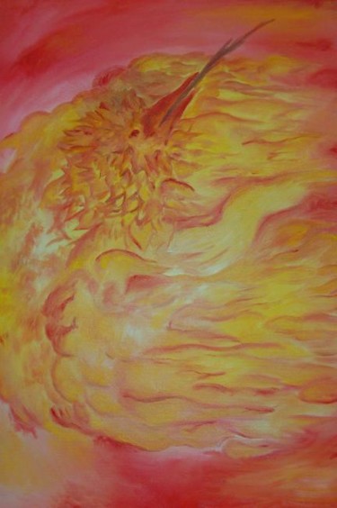 Pittura intitolato "birdfire" da Vito Failla, Opera d'arte originale