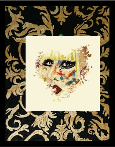 Digital Arts titled "blonde pop moderne" by Agl, Original Artwork