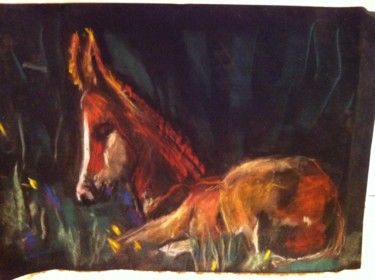 Disegno intitolato "horse" da Terri, Opera d'arte originale, Altro