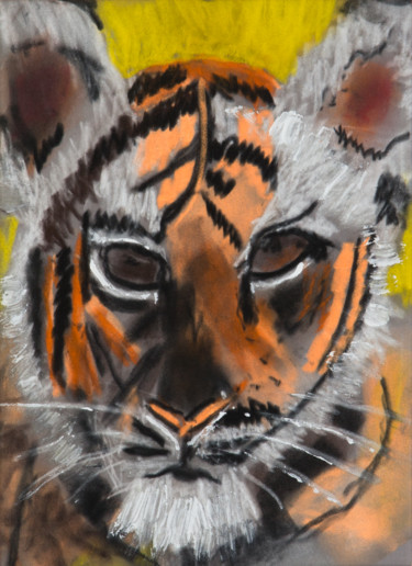 Painting titled "tiger.jpg" by Terri, Original Artwork
