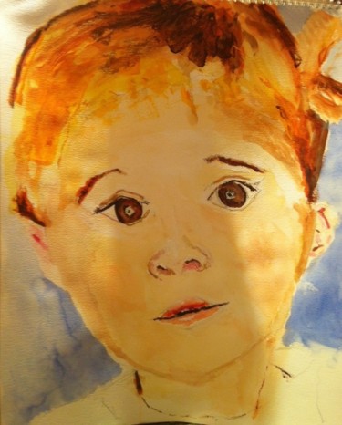 Painting titled "granddaughter-2.jpg" by Terri, Original Artwork