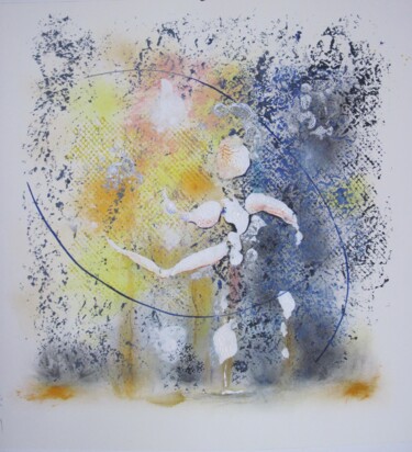Peinture intitulée "Danse" par Agnès Bollé (AGNES), Œuvre d'art originale, Gouache
