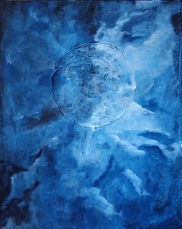 Pintura titulada "Tourbillon-de-la-vie" por Agnès Constant, Obra de arte original, Acrílico Montado en Bastidor de camilla d…
