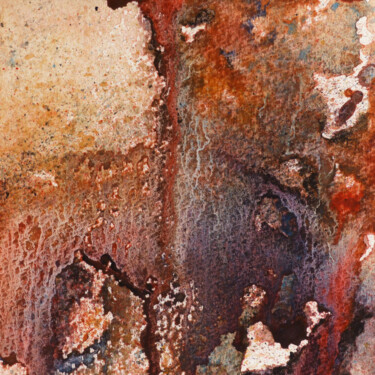 Pintura intitulada "Palette automnale" por Agnès Grégis (Au pinceau dansant), Obras de arte originais, Aquarela
