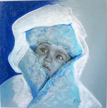 Peinture intitulée "Emma-Louise affront…" par Agnes Corre, Œuvre d'art originale, Huile