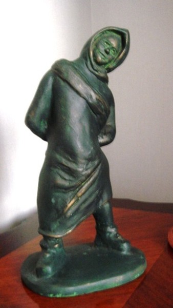 Sculpture intitulée "Tanagra" par Agnes Corre, Œuvre d'art originale