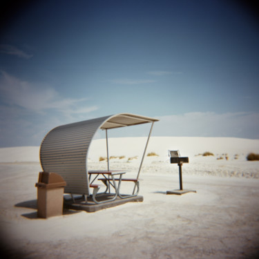 Photography titled "White Sands" by Agnès M, Original Artwork