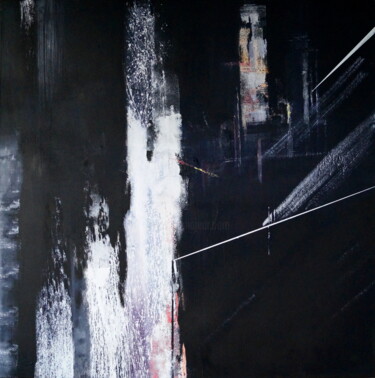 Malerei mit dem Titel "Strugi" von Agnieszka Kowalczyk, Original-Kunstwerk, Öl