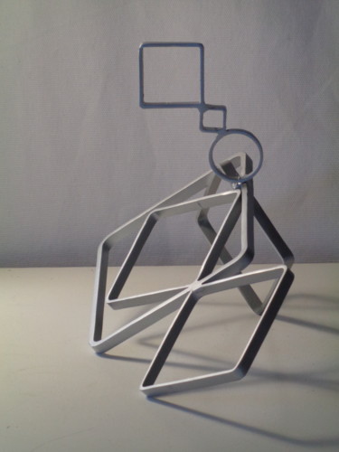 Sculpture titled "dsc07079.jpg" by Agnieszka Rozek, Original Artwork, Metals