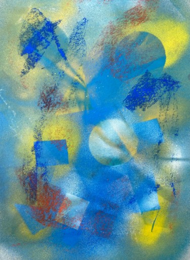 Peinture intitulée "Oasis" par Sophie Agogué, Œuvre d'art originale, Acrylique