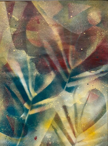 Картина под названием "AA4" - Sophie Agogué, Подлинное произведение искусства, Рисунок распылителем краски